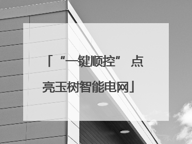 “一键顺控” 点亮玉树智能电网