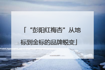 “彭阳红梅杏”从地标到金标的品牌蜕变