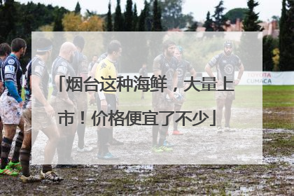烟台这种海鲜，大量上市！价格便宜了不少