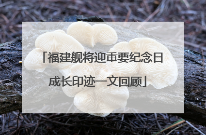 福建舰将迎重要纪念日 成长印迹一文回顾