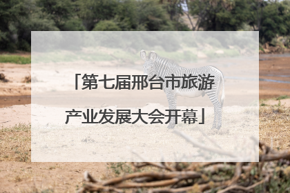 第七届邢台市旅游产业发展大会开幕