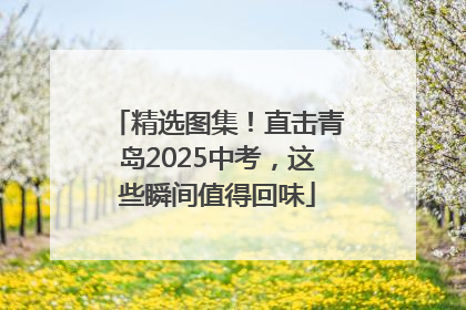 精选图集！直击青岛2025中考，这些瞬间值得回味