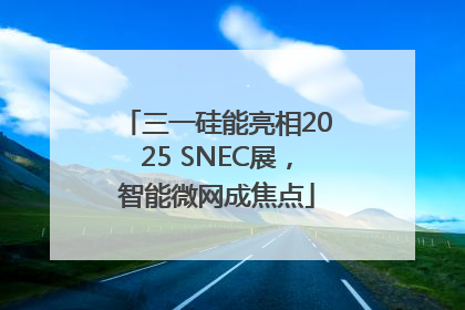 三一硅能亮相2025 SNEC展，智能微网成焦点