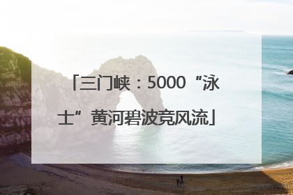 三门峡：5000“泳士”黄河碧波竞风流