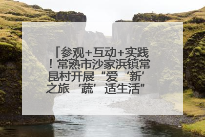 参观+互动+实践！常熟市沙家浜镇常昆村开展“爱‘新’之旅‘蔬’适生活”参观学习活动