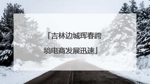 吉林边城珲春跨境电商发展迅速
