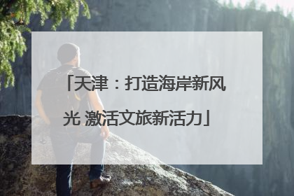天津：打造海岸新风光 激活文旅新活力