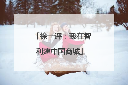 徐一评：我在智利建中国商城