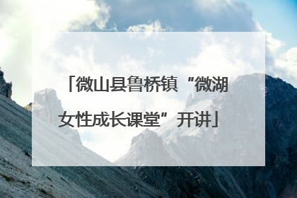 微山县鲁桥镇“微湖女性成长课堂”开讲