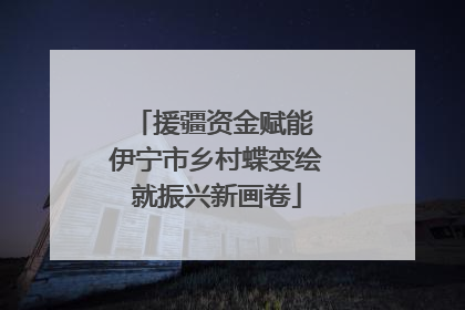 援疆资金赋能 伊宁市乡村蝶变绘就振兴新画卷