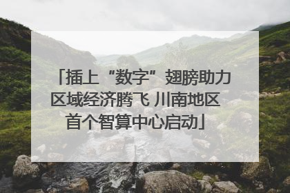 插上“数字”翅膀助力区域经济腾飞 川南地区首个智算中心启动