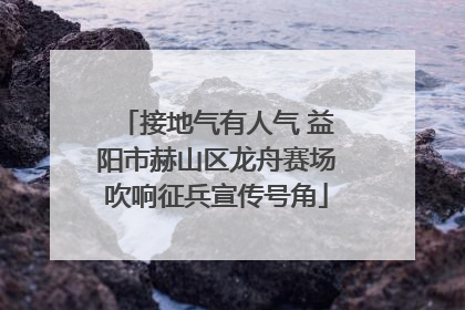 接地气有人气 益阳市赫山区龙舟赛场吹响征兵宣传号角