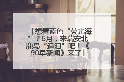想看蓝色“荧光海”？6月，来瑞安北麂岛“追泪”吧！《90早新闻》来了