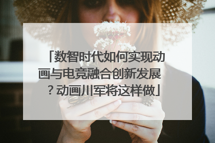 数智时代如何实现动画与电竞融合创新发展？动画川军将这样做