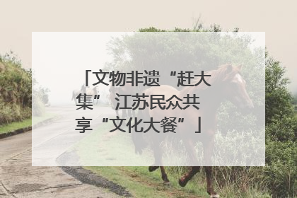 文物非遗“赶大集” 江苏民众共享“文化大餐”