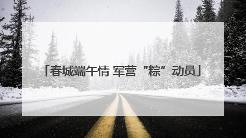 春城端午情 军营“粽”动员