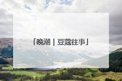 晚潮｜豆蔻往事