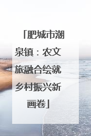 肥城市潮泉镇：农文旅融合绘就乡村振兴新画卷