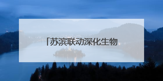 苏滨联动深化生物医药产业对接，精准匹配技术资本资源推动项目落地