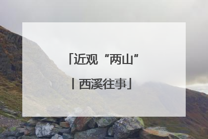 近观“两山”丨西溪往事