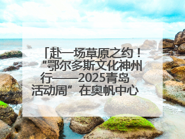 赴一场草原之约！“鄂尔多斯文化神州行——2025青岛活动周”在奥帆中心拉开帷幕