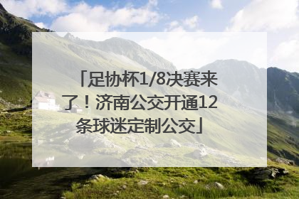 足协杯1/8决赛来了！济南公交开通12条球迷定制公交