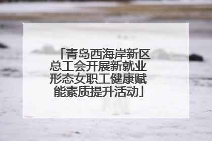 青岛西海岸新区总工会开展新就业形态女职工健康赋能素质提升活动