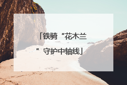 铁骑“花木兰”守护中轴线