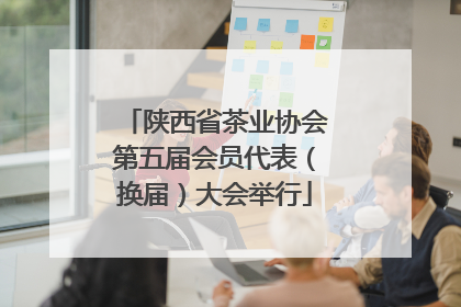 陕西省茶业协会第五届会员代表（换届）大会举行