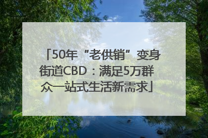 50年“老供销”变身街道CBD:满足5万群众一站式生活新需求
