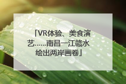 VR体验、美食演艺……南昌一江赣水绘出两岸画卷